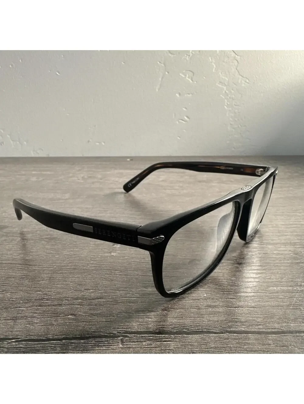Serengeti Sunglasses Black Carlo 8158RX FRAMES ONLY